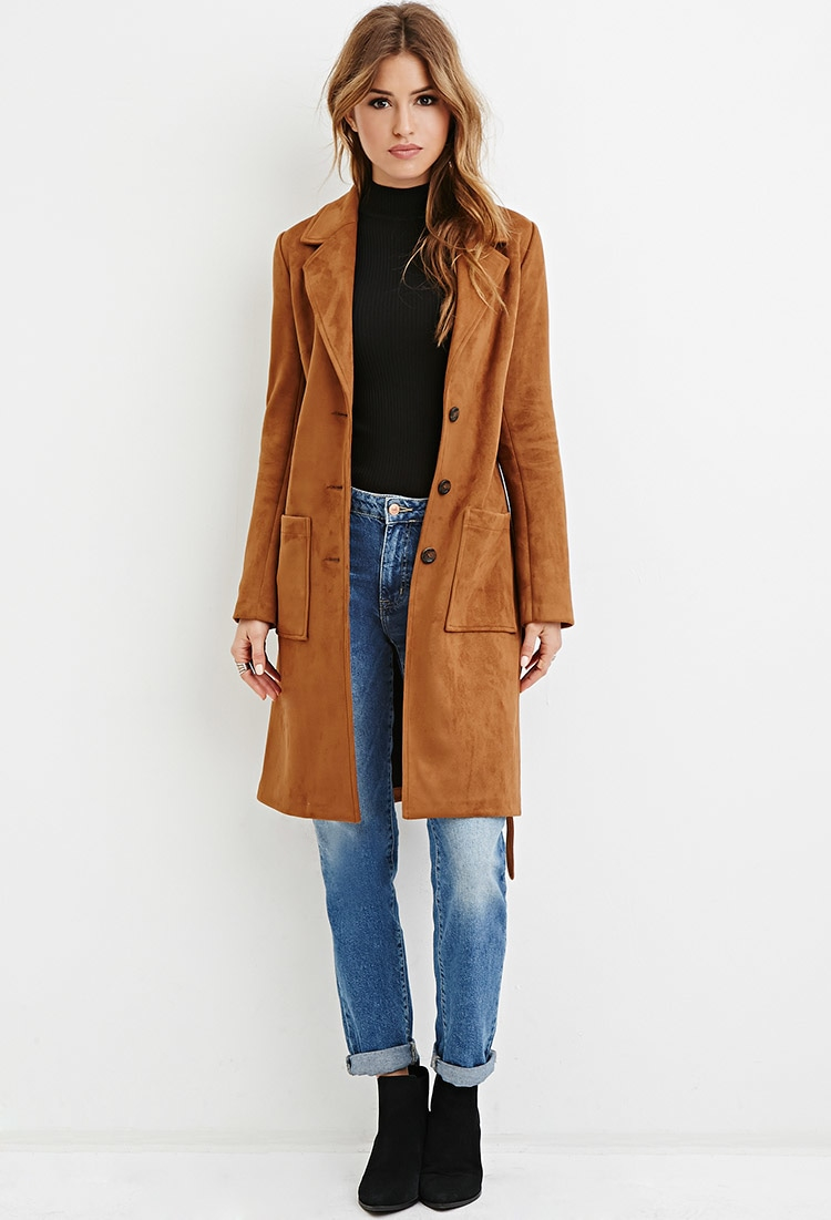 Forever new longline coat Clearance
