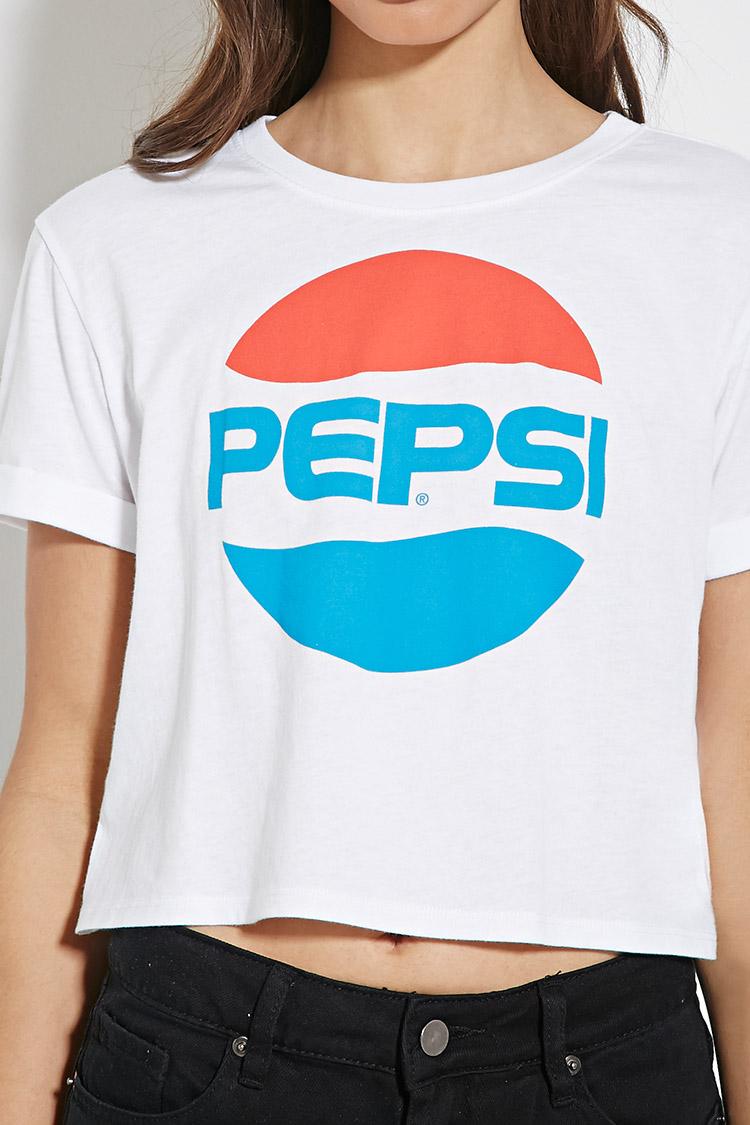 pepsi crop sweatshirt