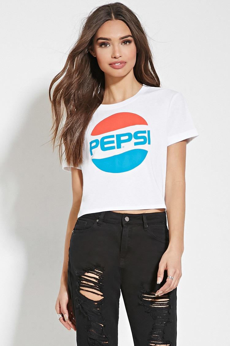 pepsi crop sweatshirt