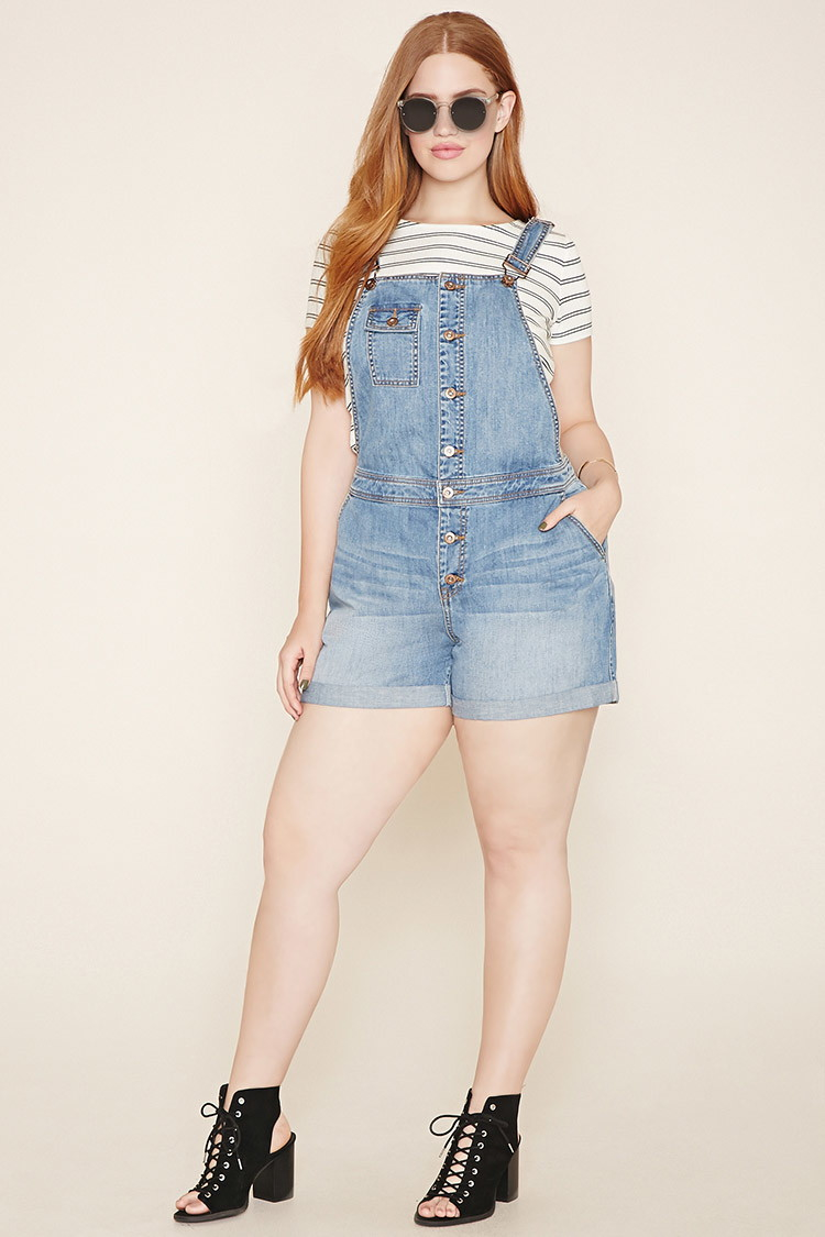 forever 21 plus overalls