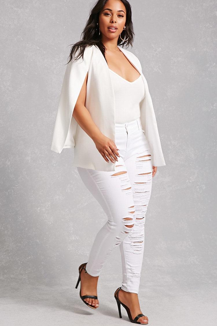 cape blazer plus size uk