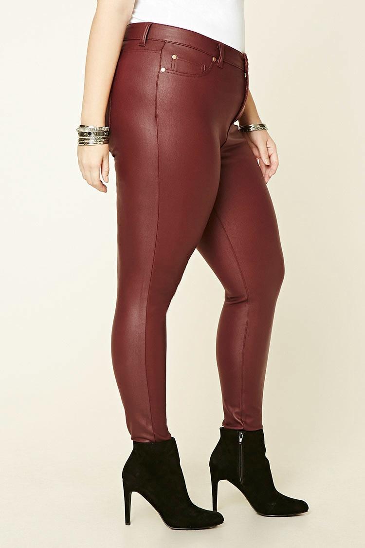Zappos Footer Fall is coming and sexy faux leather is back with our Bewitching Split Faux Leather Leggings. These faux leather leggings will be an amazing add to your closet. Made with contrasting faux leather fabric against soft to touch black fabric, our.
