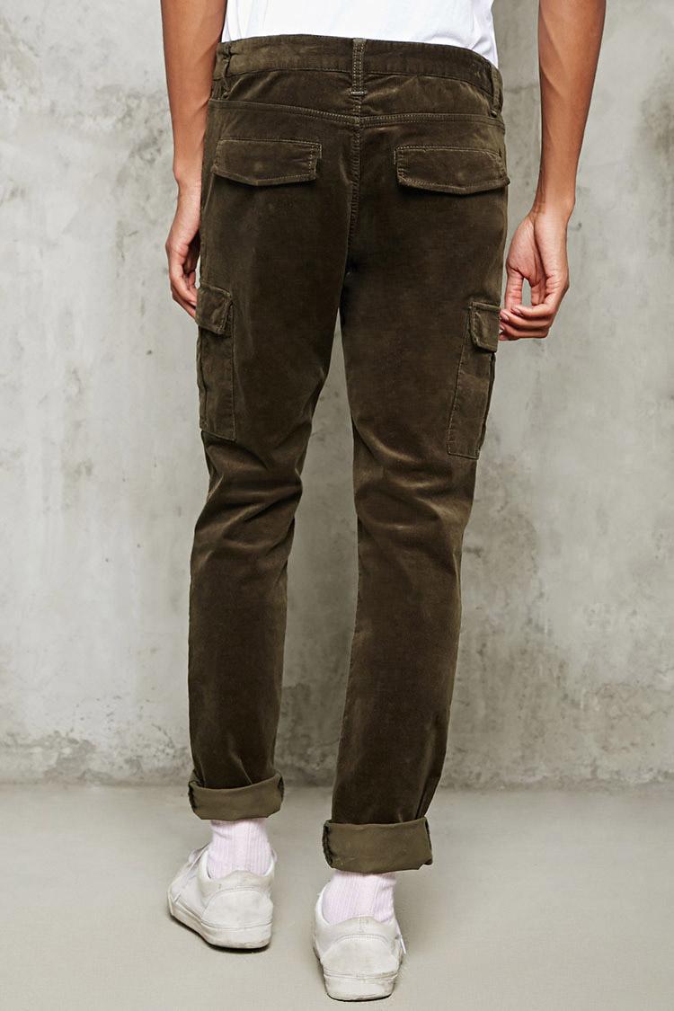 Forever 21 's Corduroy Cargo Trousers 