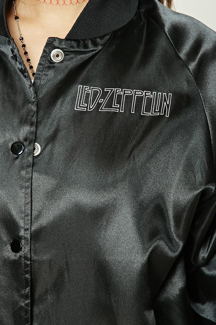 led zeppelin bomber jacket