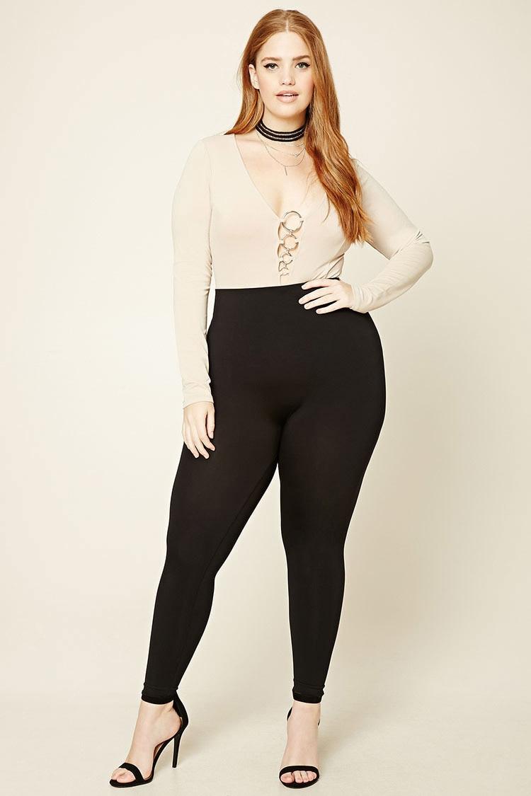 plus size control leggings