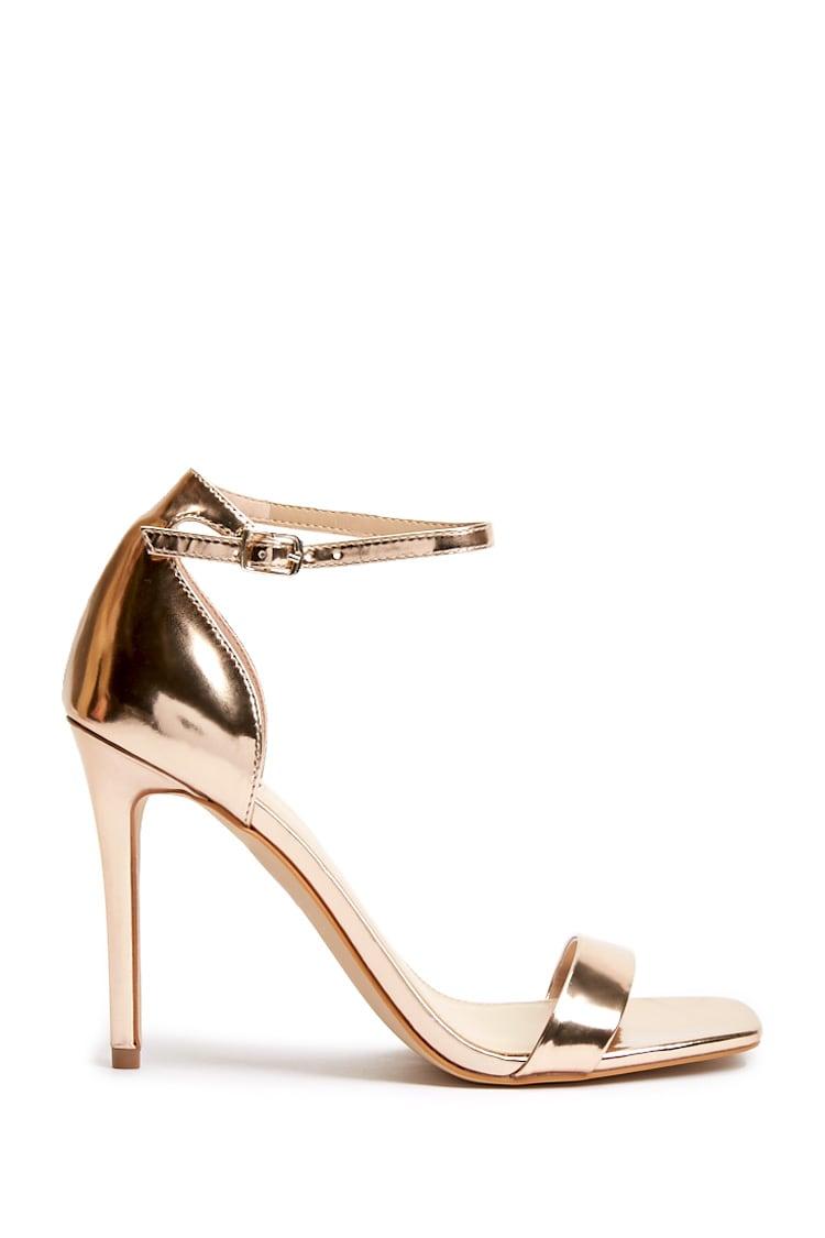 forever 21 gold heels