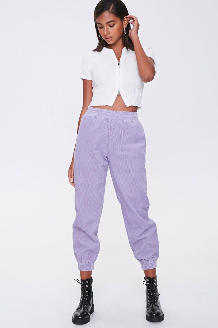 purple lightning joggers
