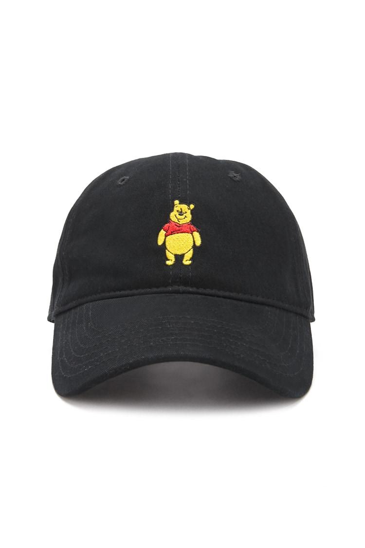 Baseball Cap Men Women Winnie The Pooh Unisex Classic Adjustable Dad Hat for Running Workouts and Outdoor Black