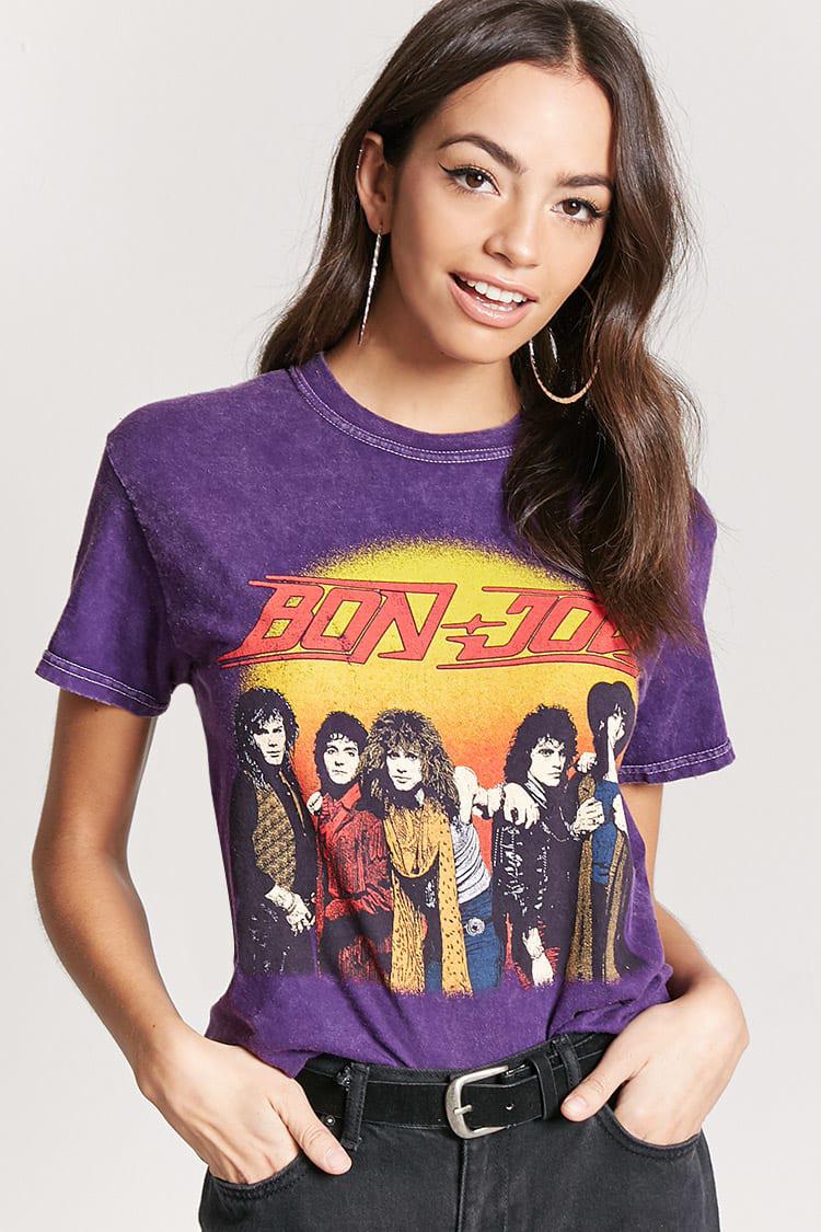 forever 21 band tees