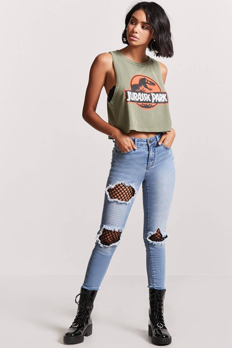 Forever 21 Cotton Jurassic Park Tank Top | Lyst Forever 21 Cotton Jurassic Park Tank Top | Lyst