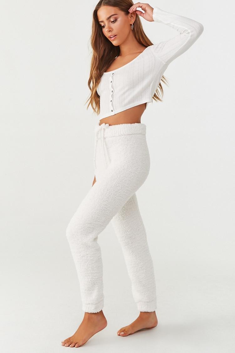 fuzzy sweatpants
