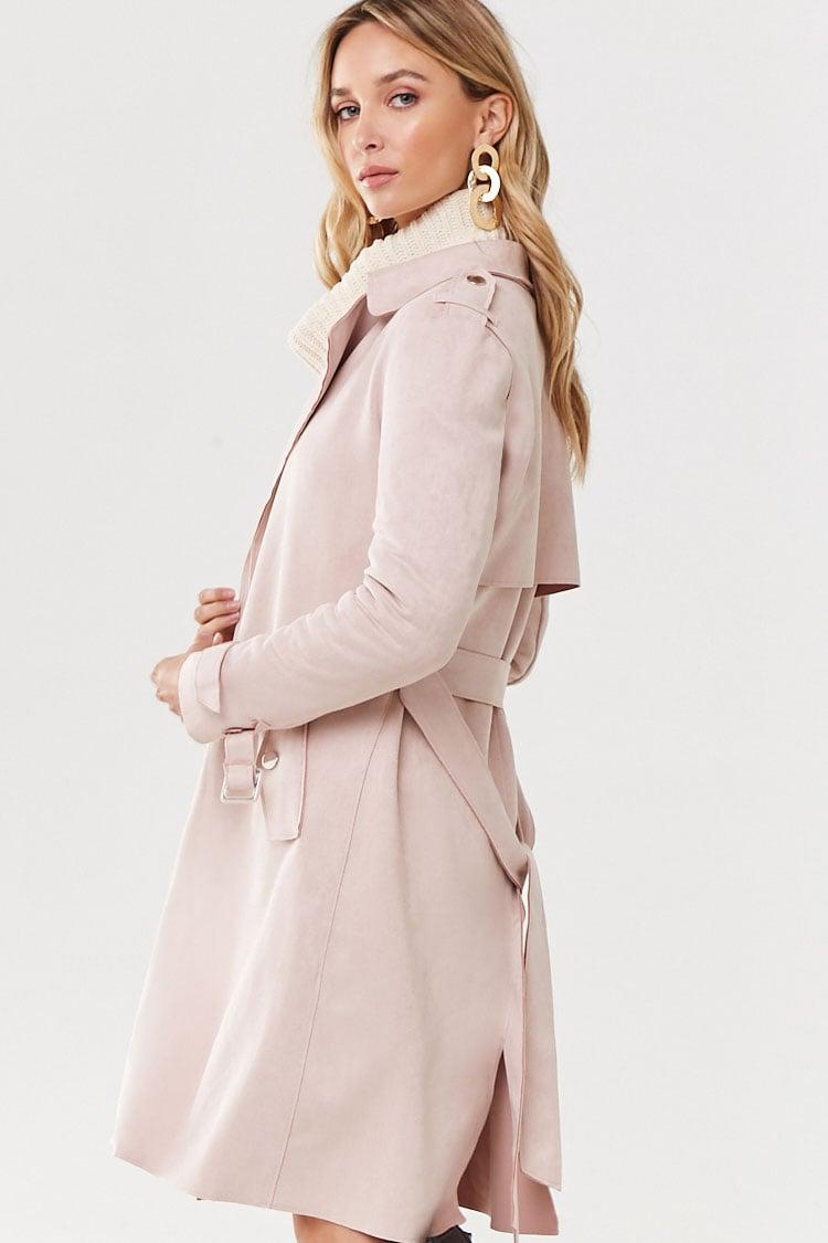 blush duster jacket