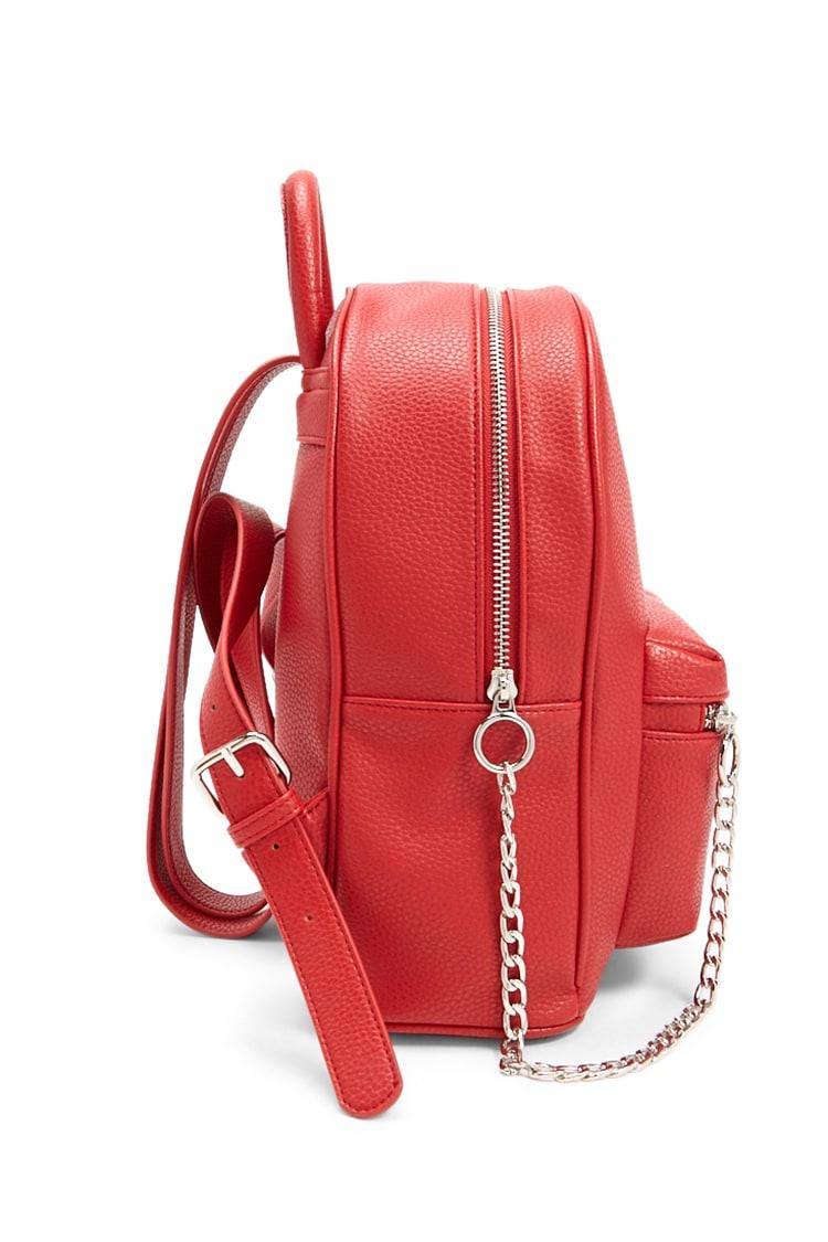 forever 21 red backpack