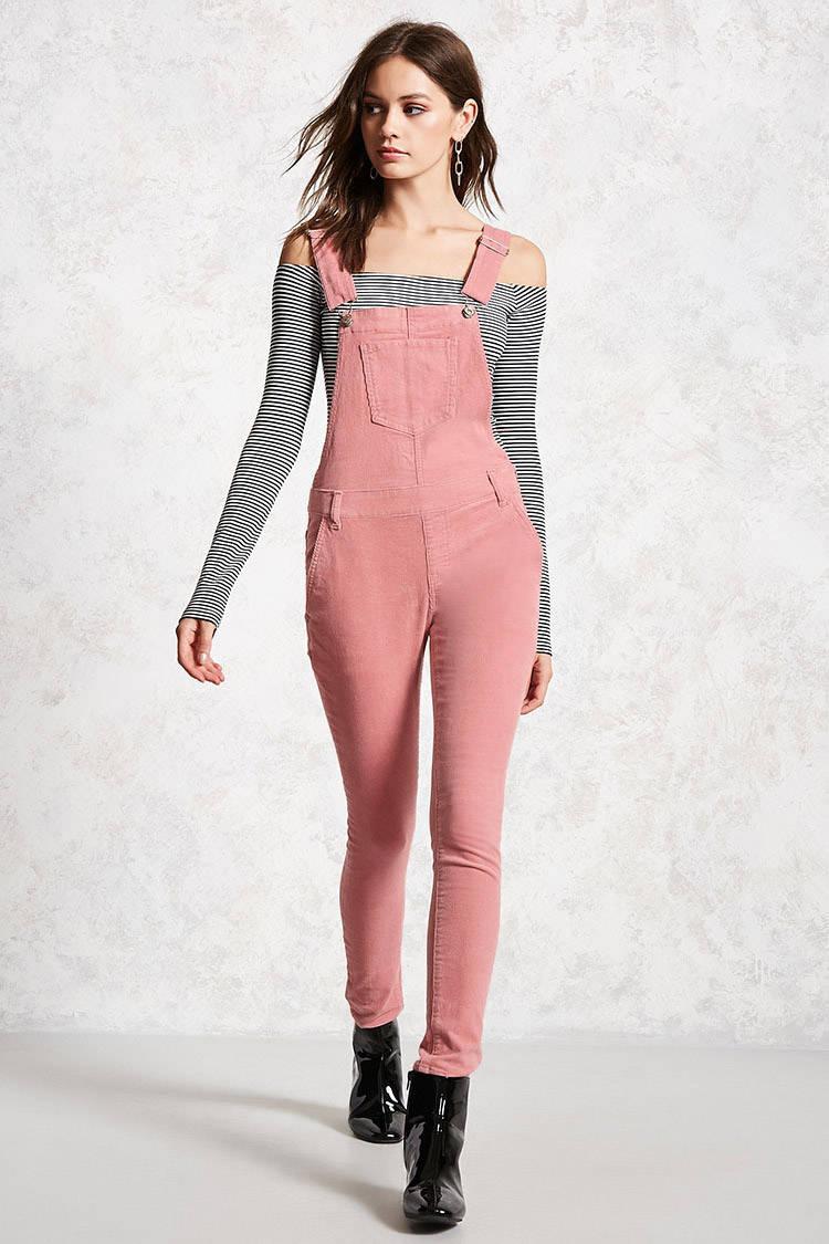 pink overalls forever 21