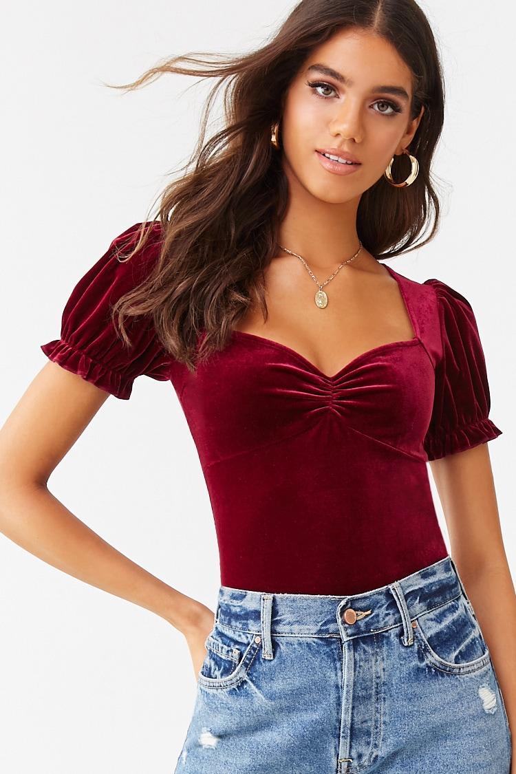 velvet top forever 21