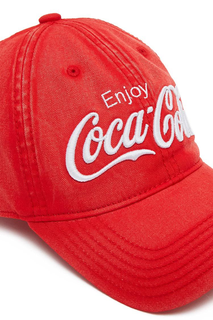 Coca Cola Performance Cap Hat Red