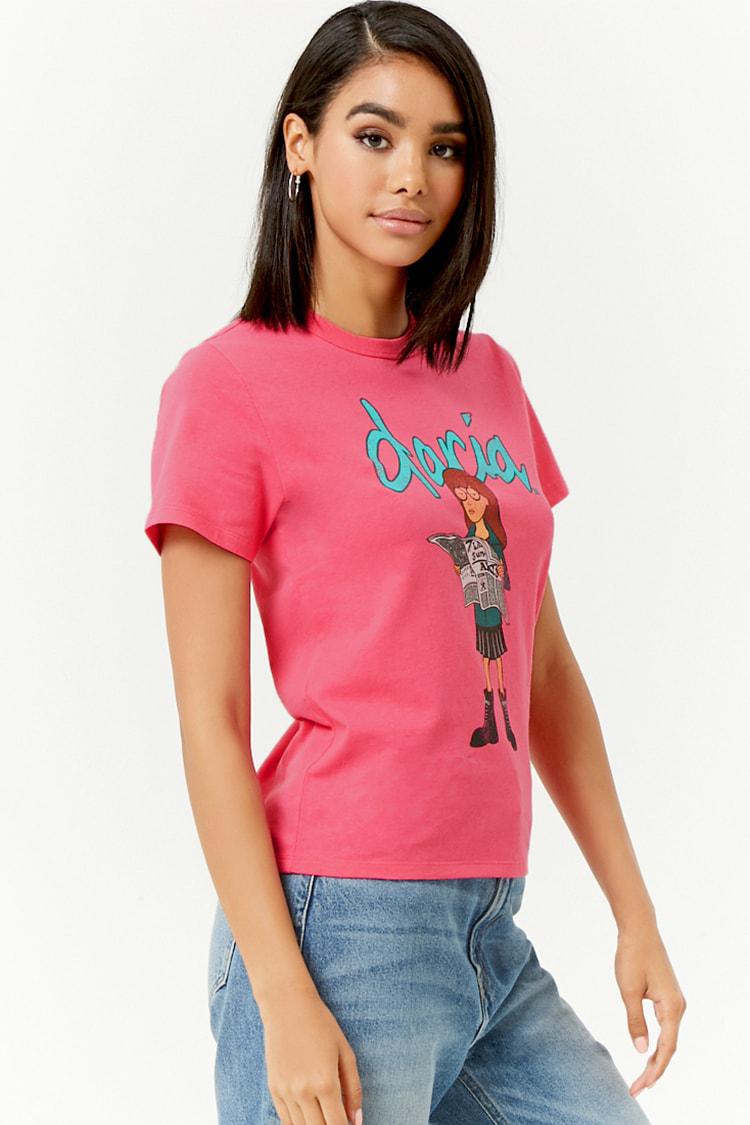 Forever 21 Cotton Daria Graphic Tee in 