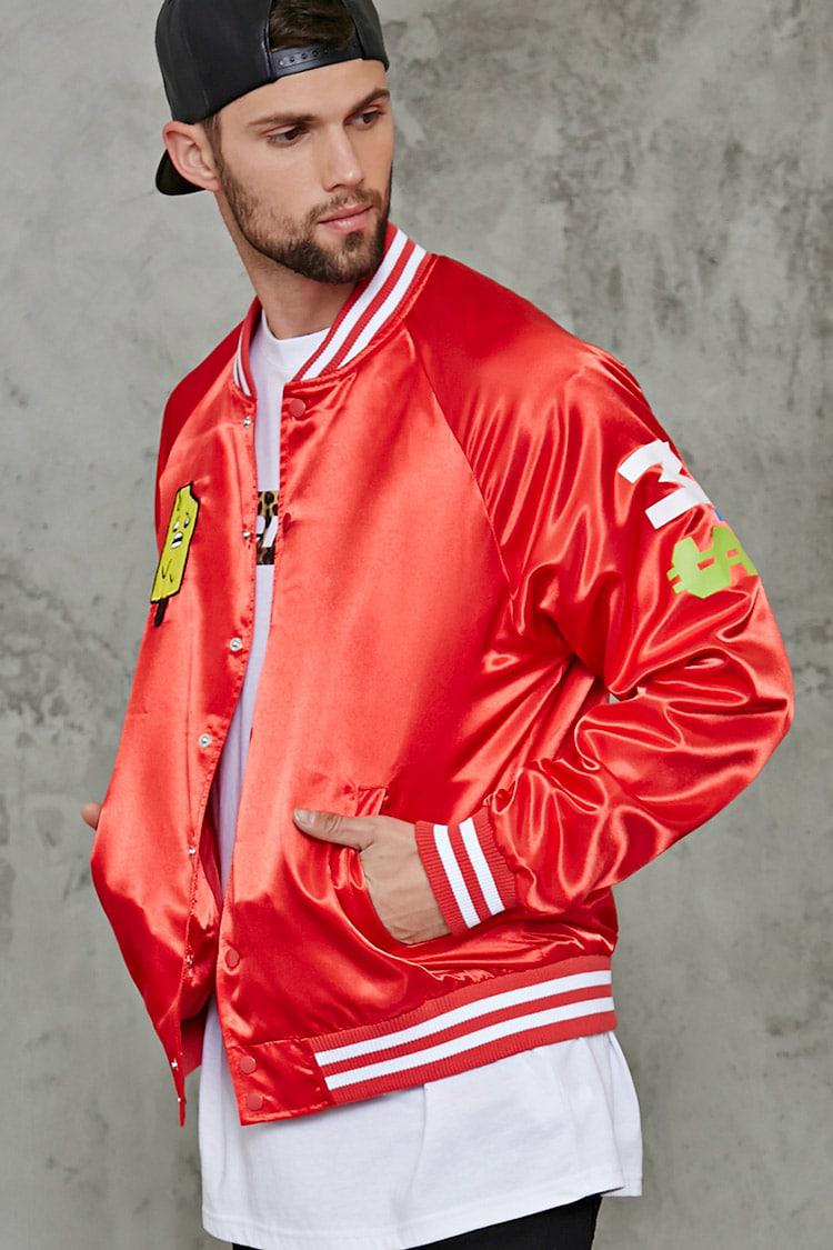 forever 21 baseball jacket