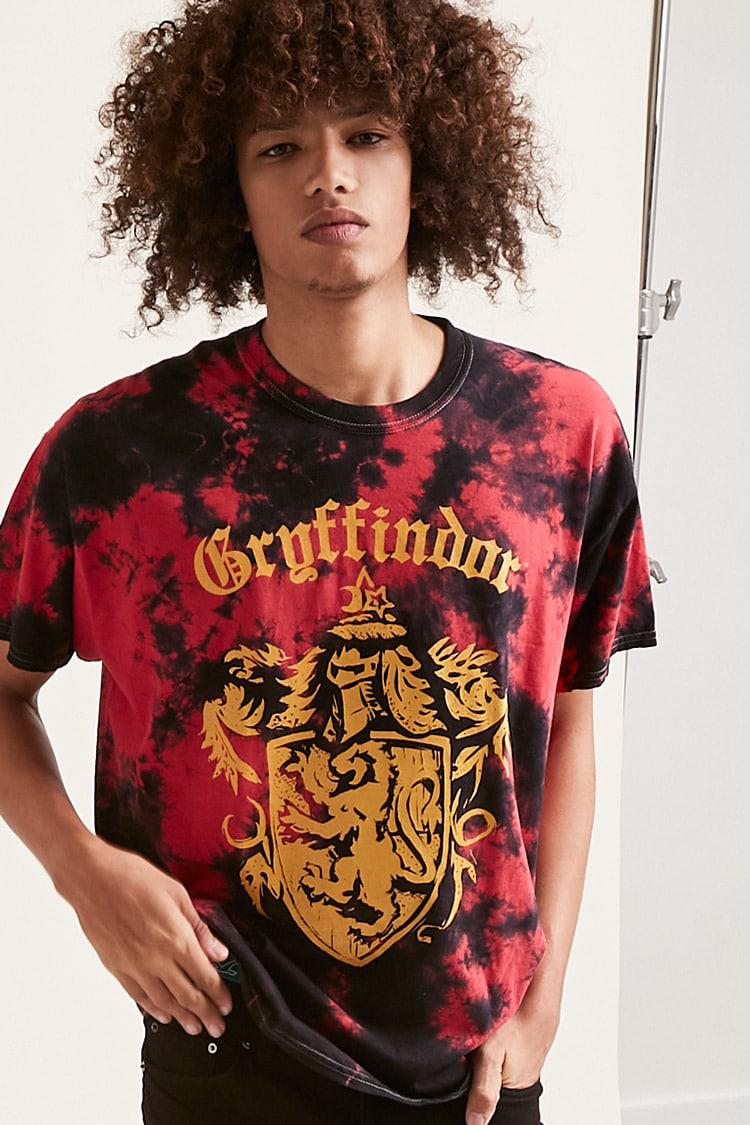 Harry Potter Gryffindor Mens Red Polo Shirt with Tie
