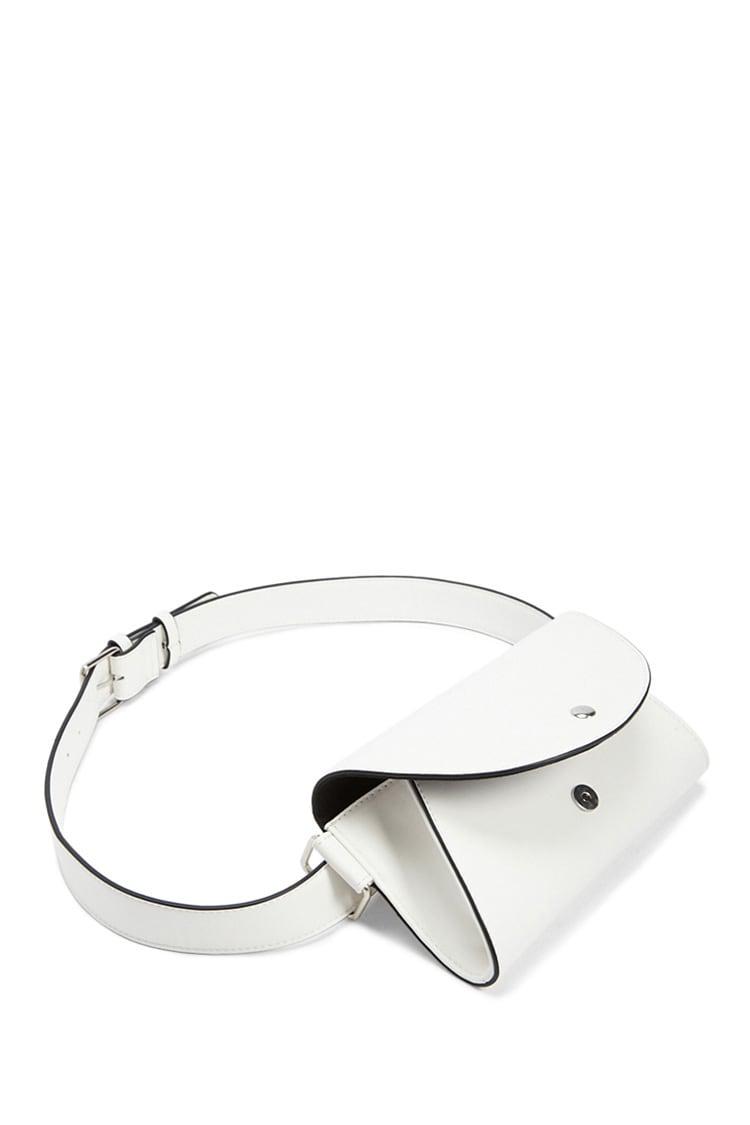 Forever 21 Faux Leather Fanny Pack in White - Lyst