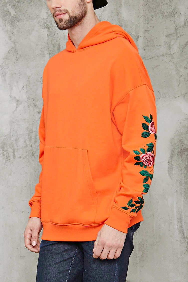 orange hoodie forever 21
