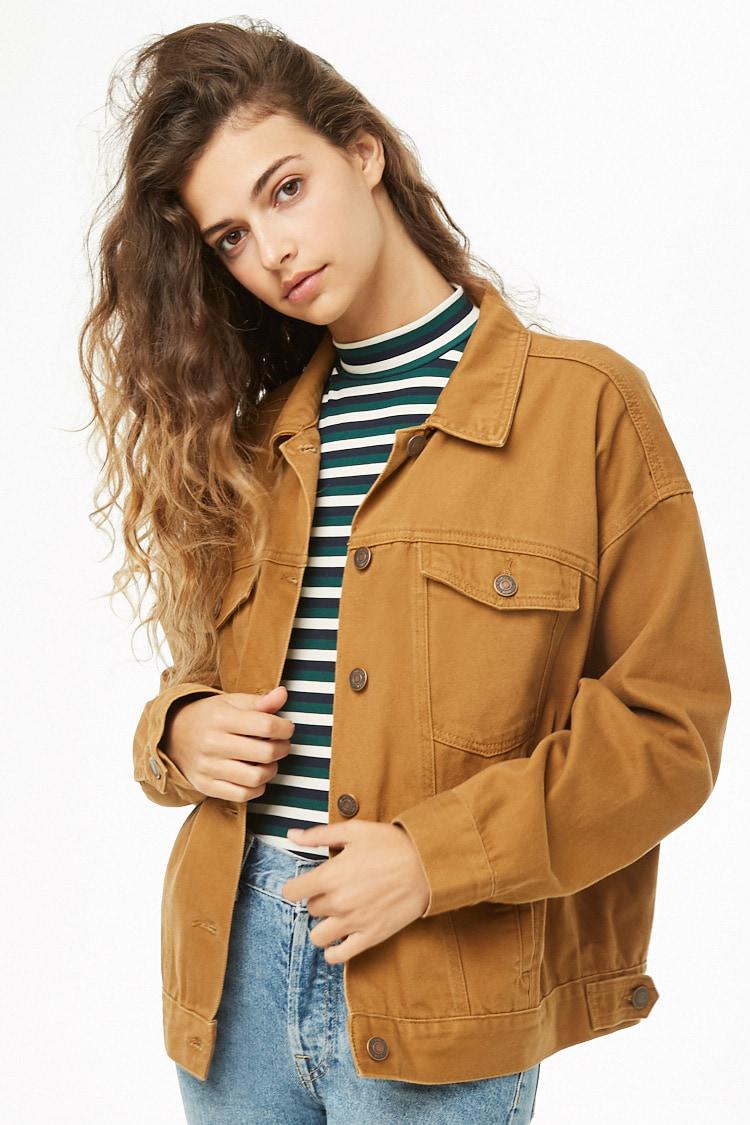 colored jeans jacket