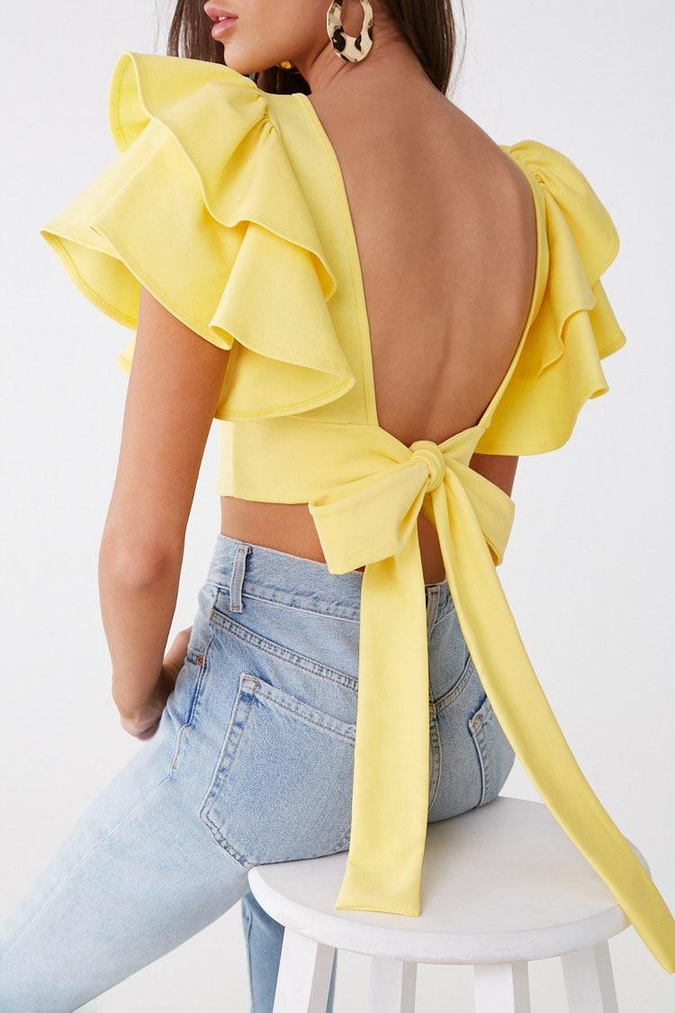 yellow tops forever 21