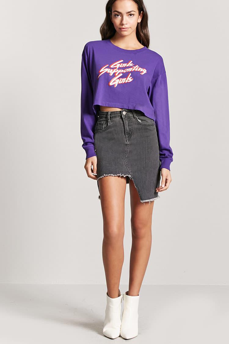 forever 21 girls crop tops