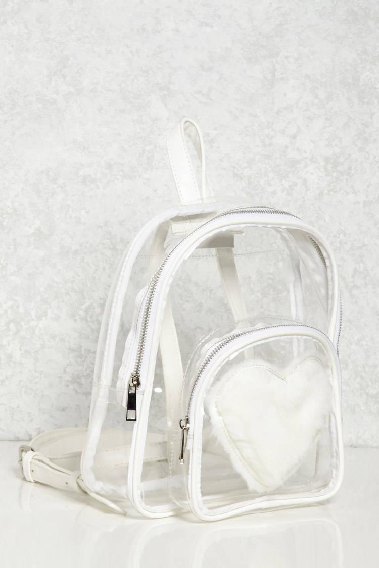 forever 21 transparent backpack