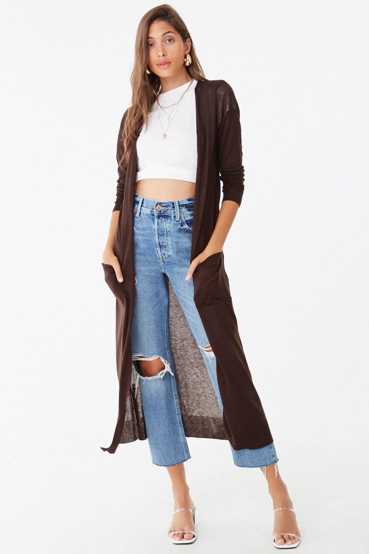 Forever 21 Synthetic Pocket Duster 