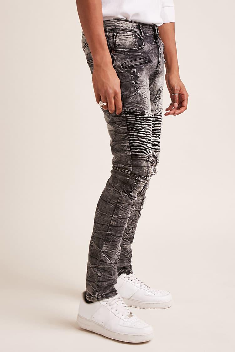 waimea skinny moto jeans