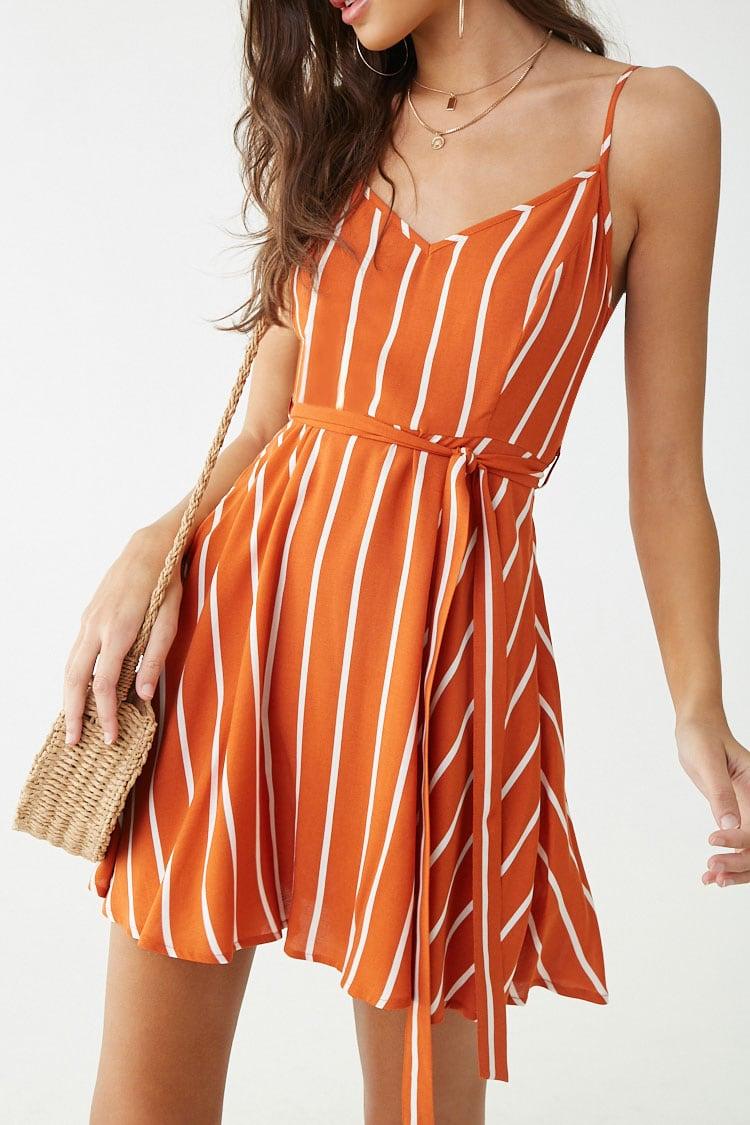 forever 21 striped mini dress