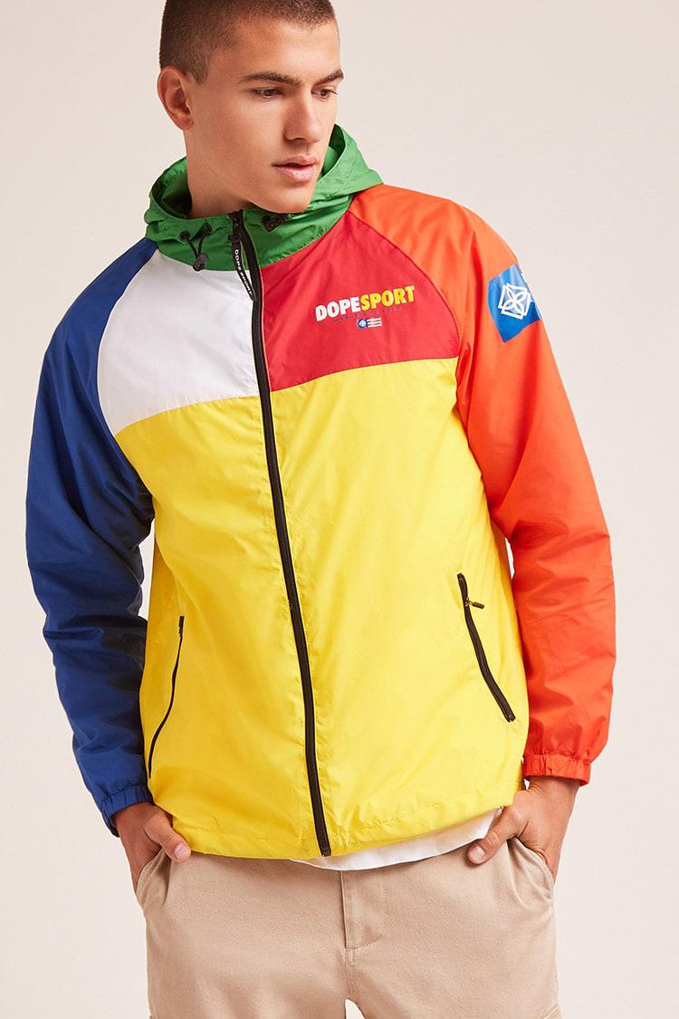 dope windbreaker jacket