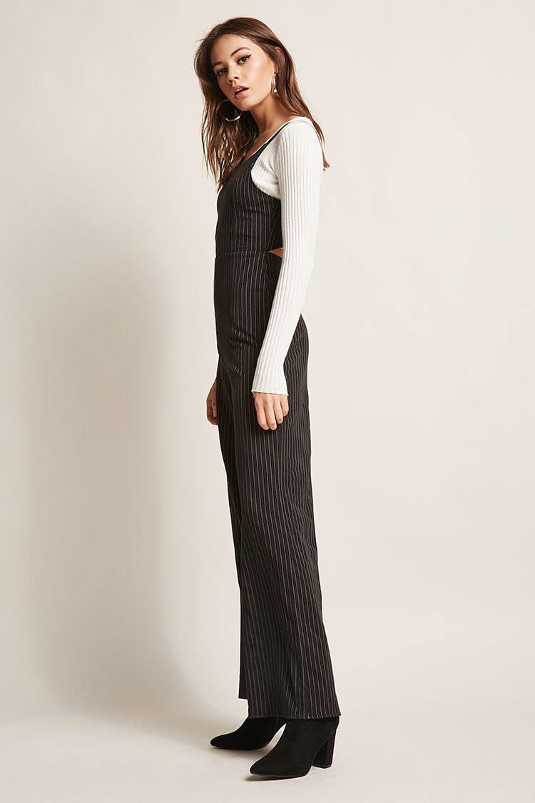 pinstripe jumpsuit forever 21