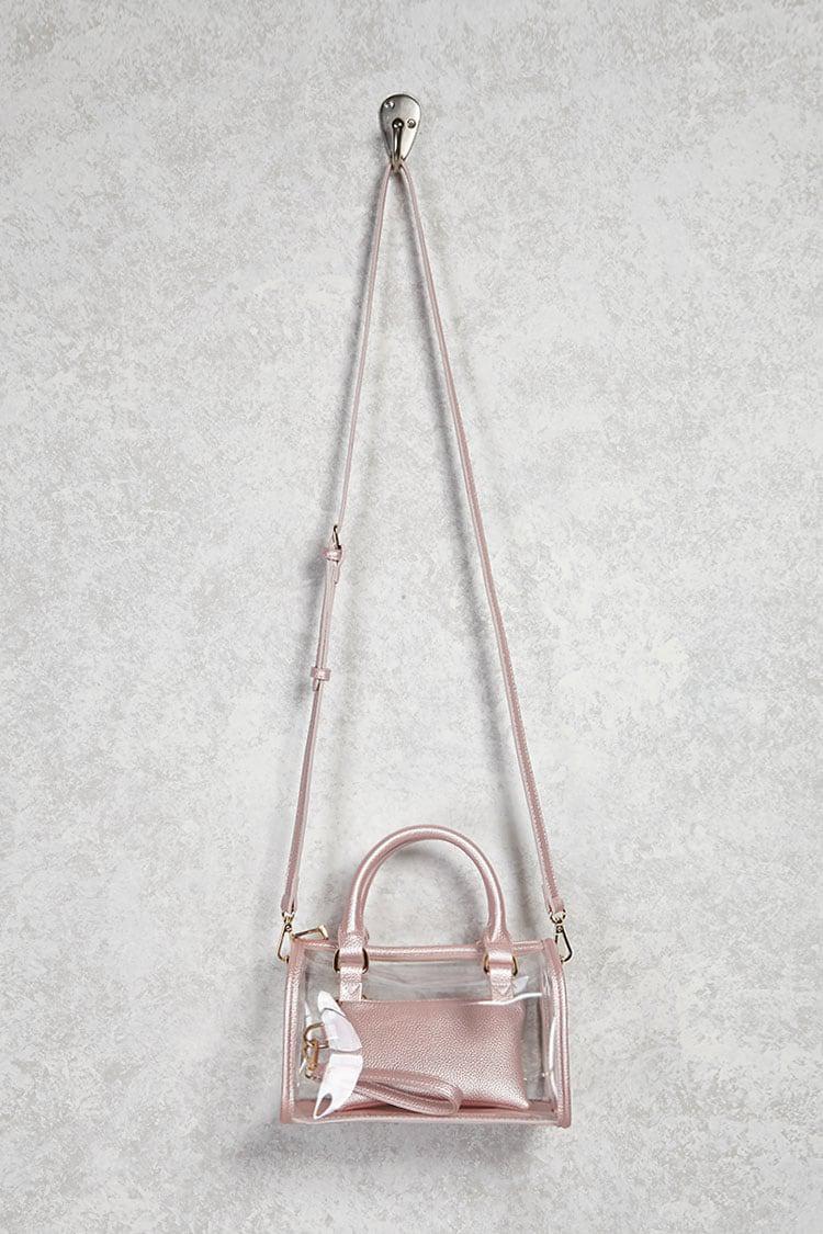 clear crossbody bag forever 21