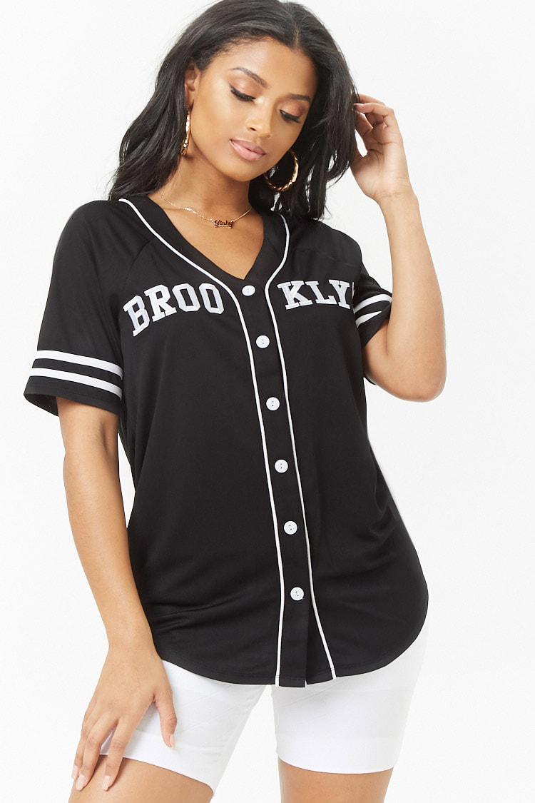 Plus Size Baseball Jersey | Forever 21 PLUS - 2000186322 