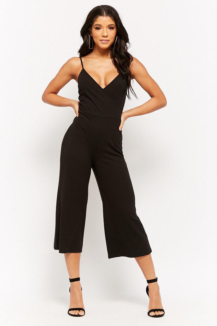 forever 21 black jumpsuit