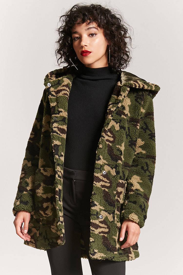camo jacket forever 21