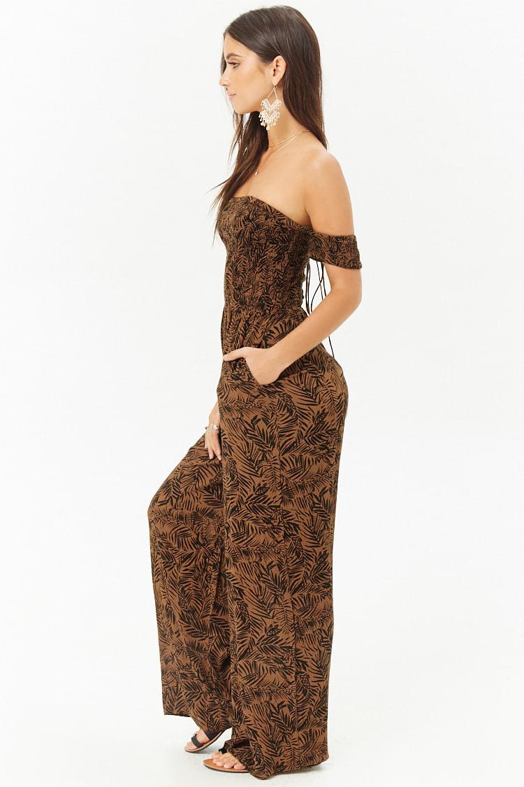 off the shoulder jumpsuit forever 21