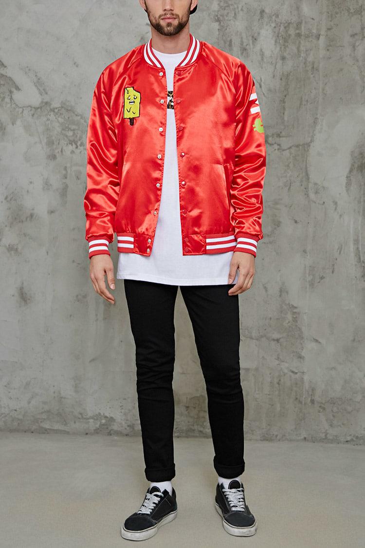 forever 21 baseball jacket
