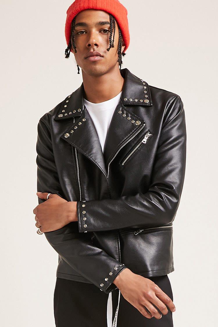 leather jacket f21