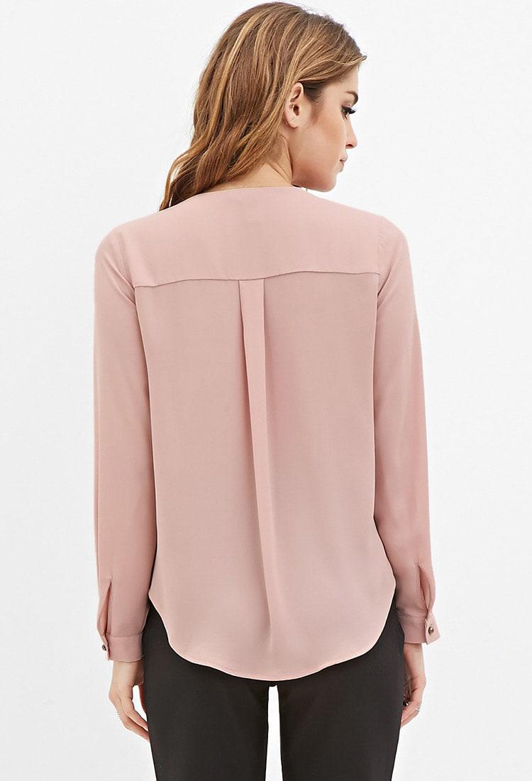 pink blouse forever 21