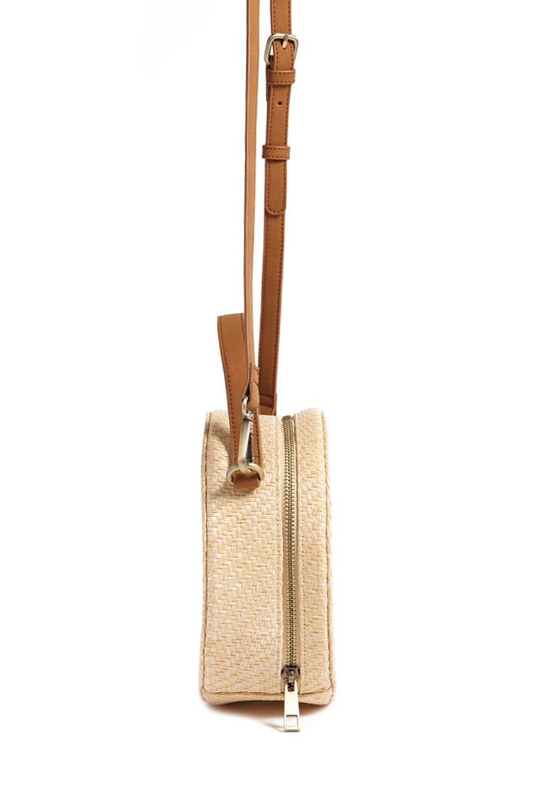 forever 21 straw crossbody bag