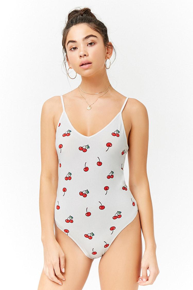 Cherry bodysuit Clearance