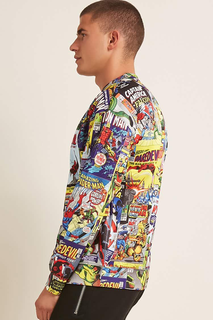 marvel sweater forever 21