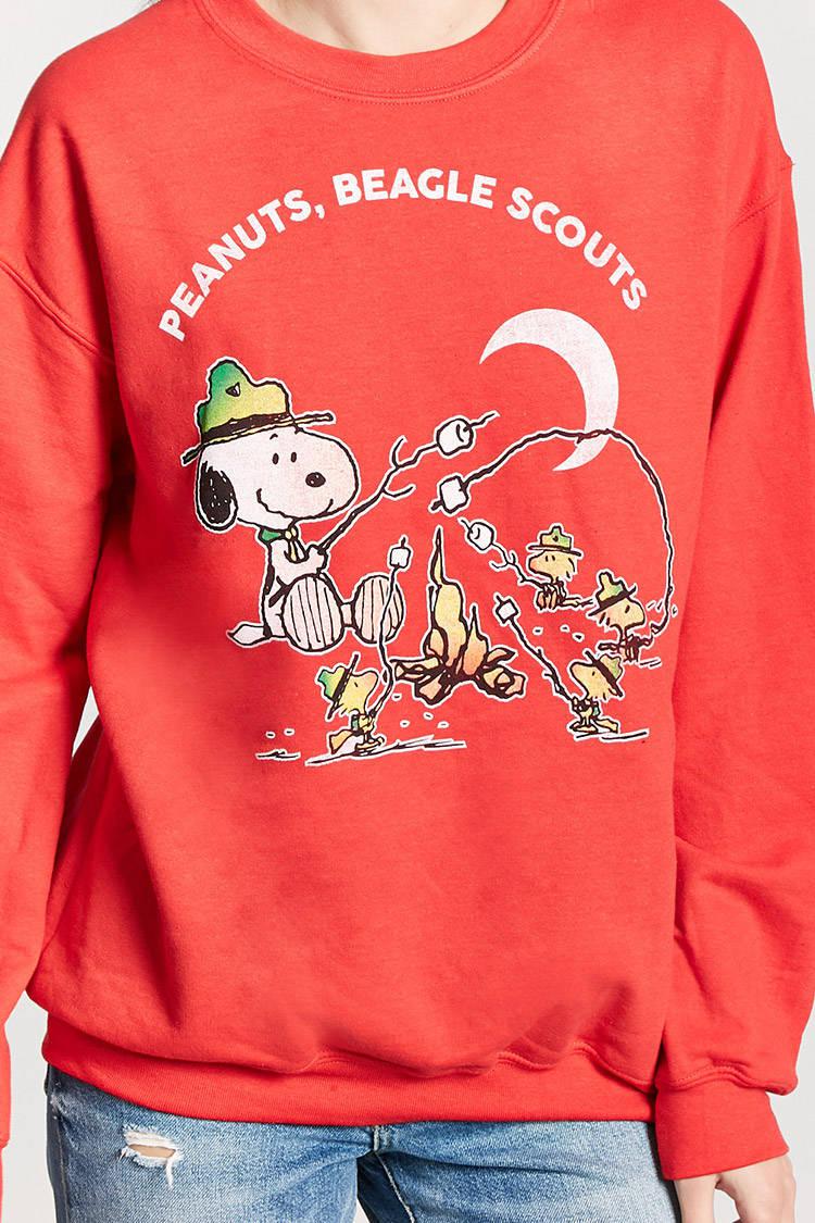 peanuts sweatshirt forever 21