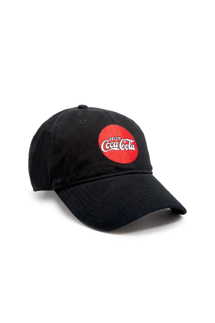black coca cola hat
