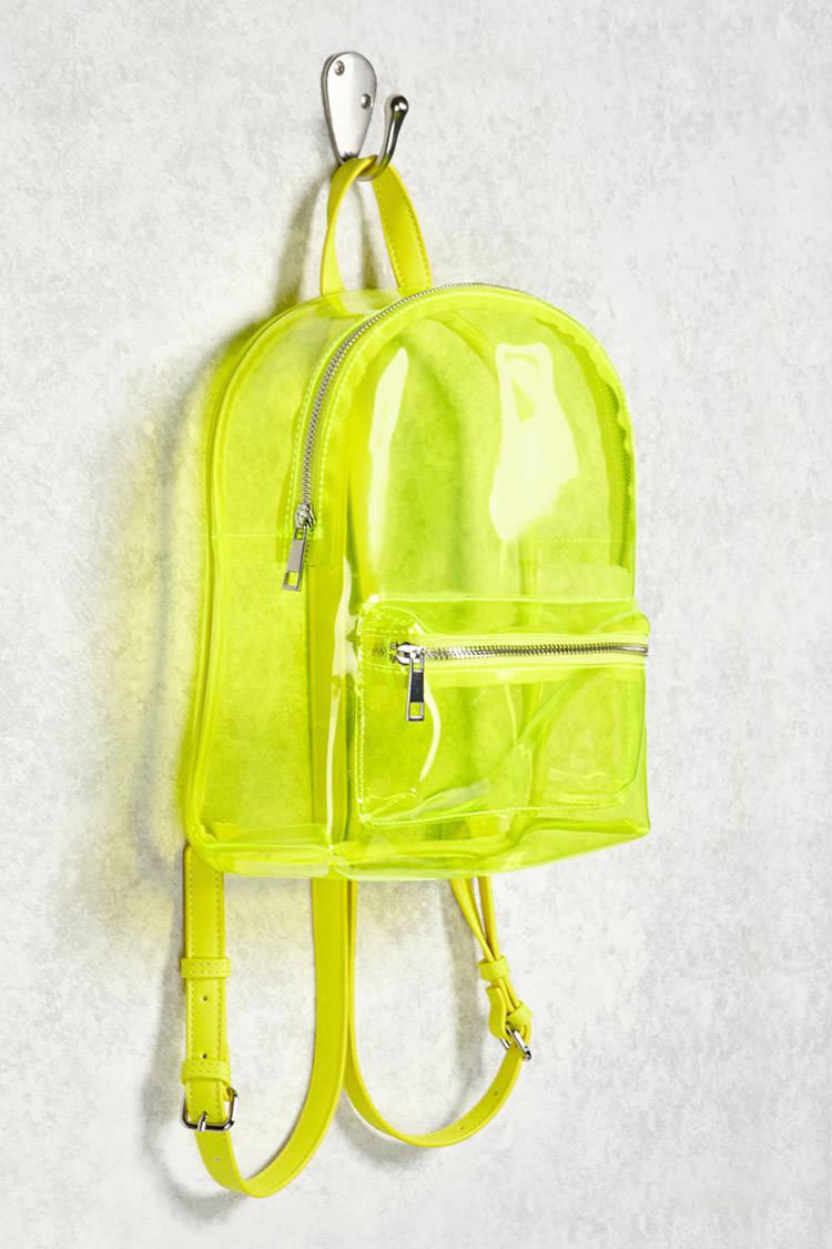 forever 21 transparent backpack