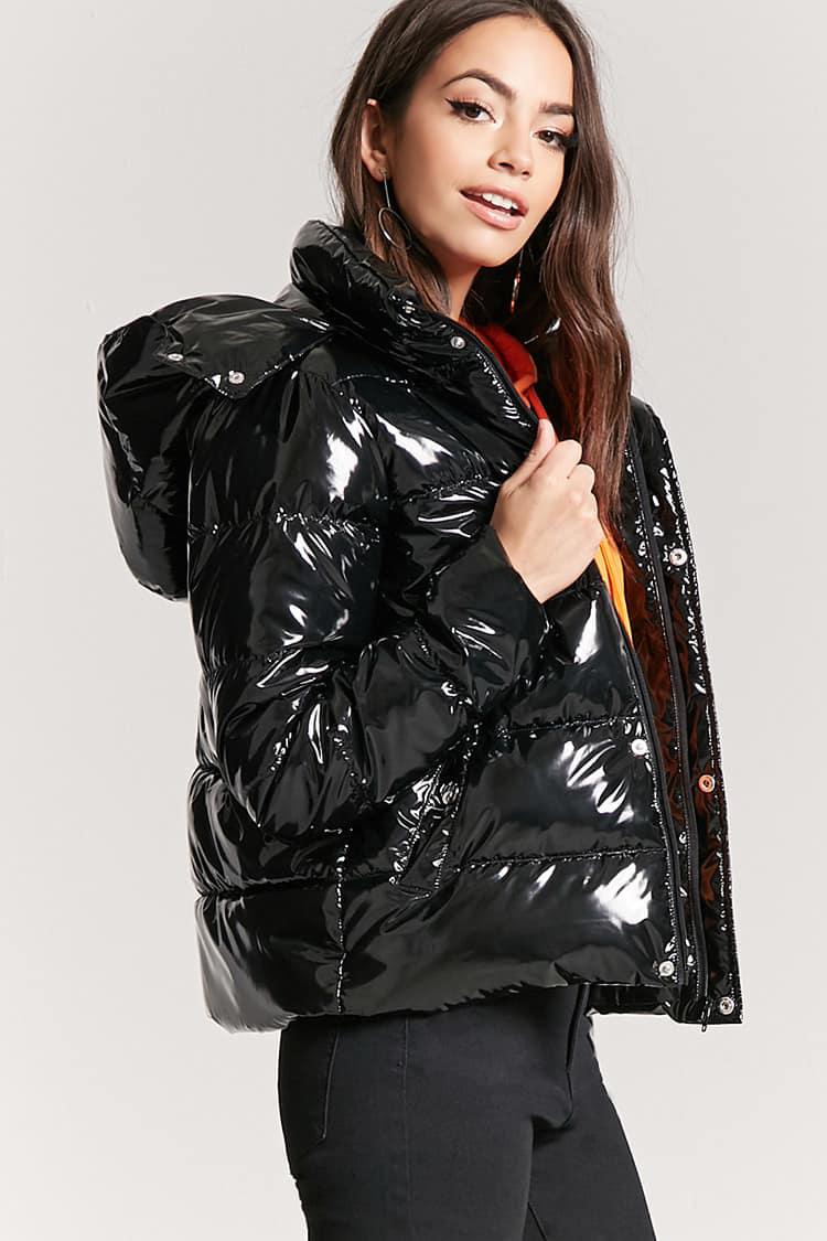 Holographic Puffer Jacket Forever 21 Store, 50% OFF | www.colegiogamarra.com