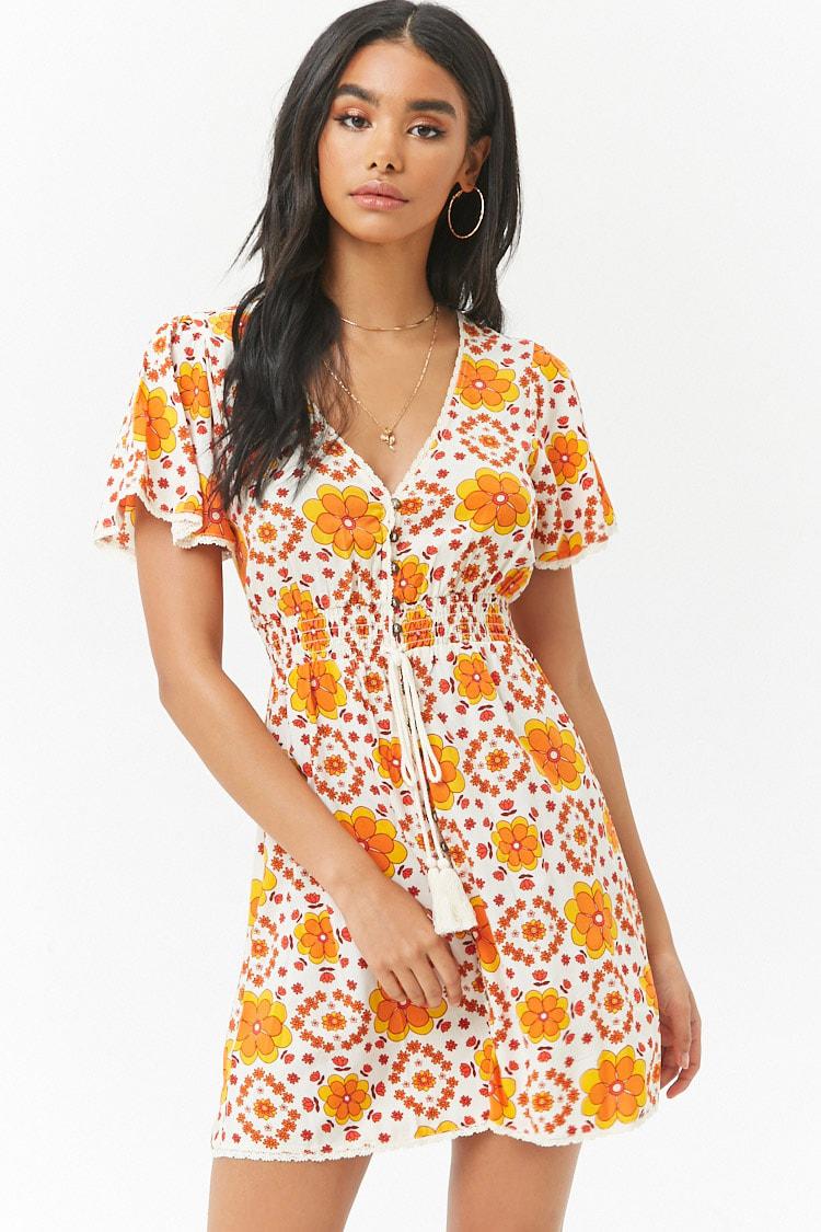 button front dress forever 21